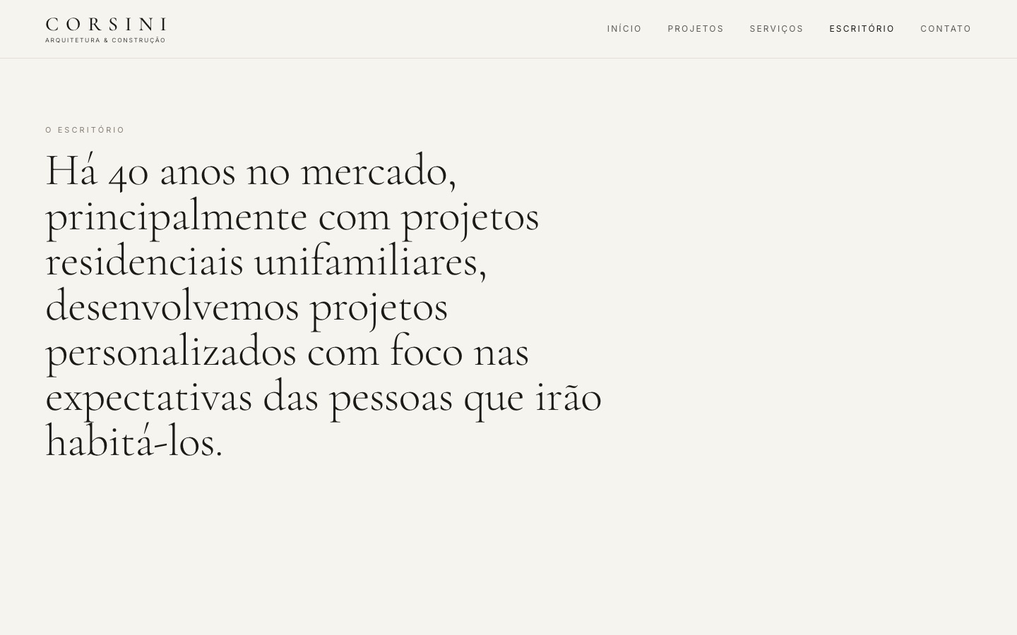 Corsini Arquitetura: Escritório
